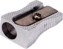 Pencil Sharpener Metal 1 Hole Box of 24